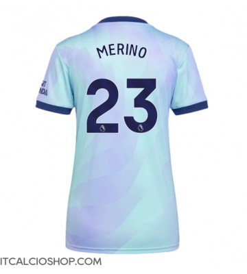 Arsenal Mikel Merino #23 Terza Maglia Femmina 2024-25 Manica Corta